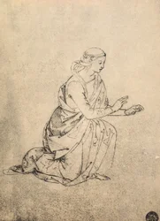 Female Figure Kneeling